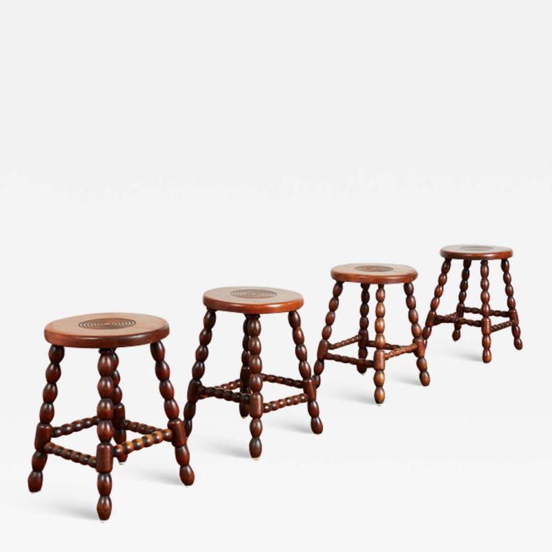 Charles Dudouyt CHARLES DUDOUYT STYLE STOOLS