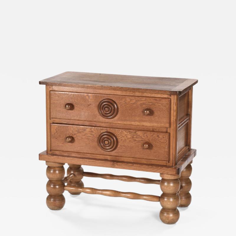 Charles Dudouyt Charles Dudouyt charming carved chest of drawers