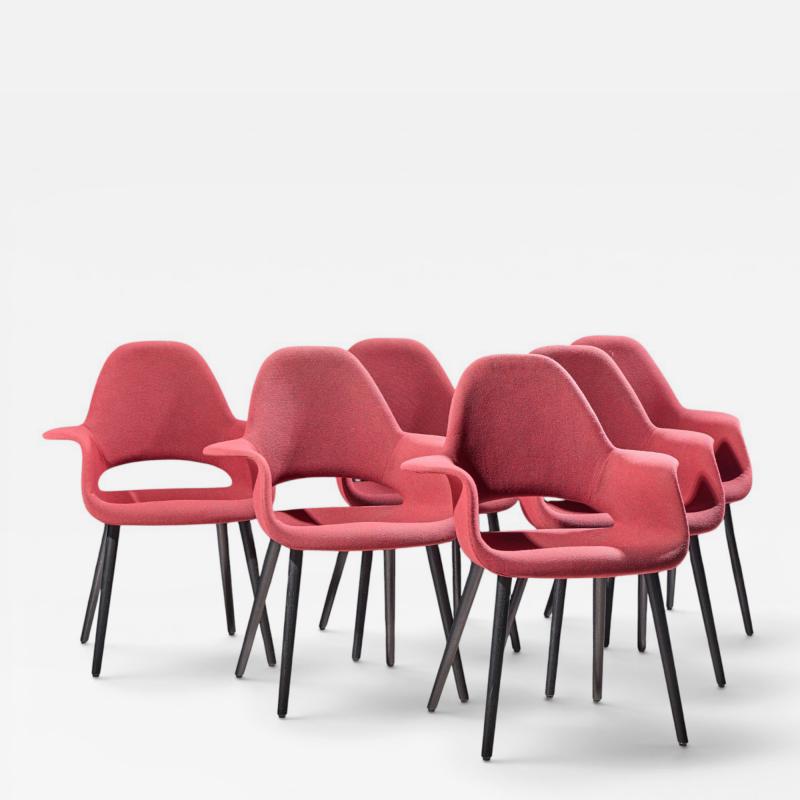Charles Eames Charles Eames Eero Saarinen for Vitra Organic Dining Chairs Set of 6