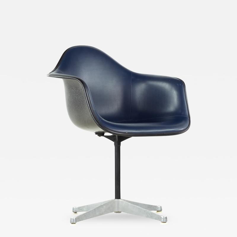 Charles Eames Charles Eames for Herman Miller Mid Century Upholstered Shell Office Chair