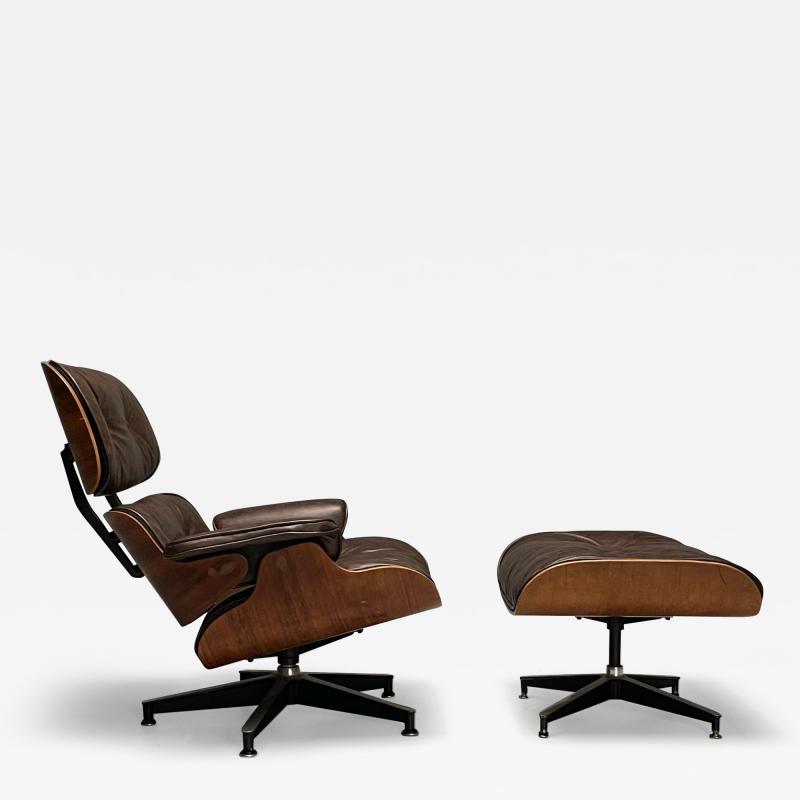 Charles Eames Herman Miller Mid Century Modern Eames Lounge Chair Ottoman USA 1960s