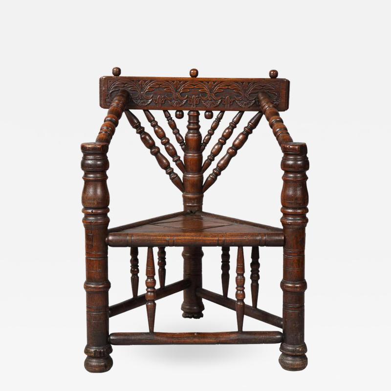 Charles I Three Legged Turners Chair