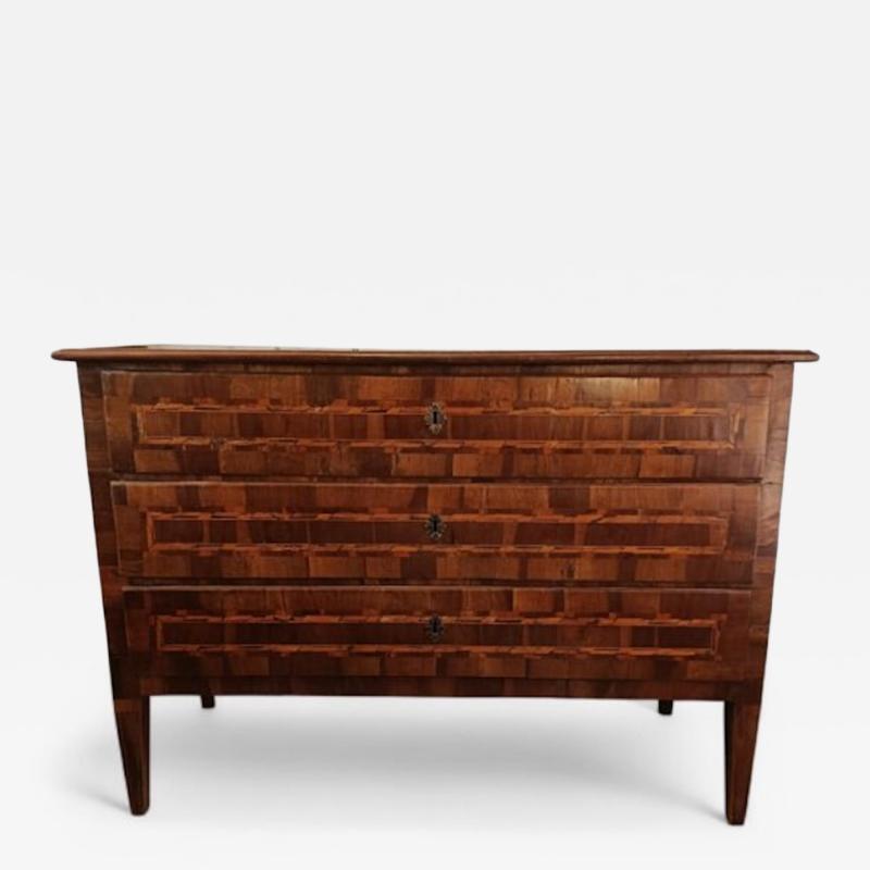 Charles IV Walnut Chest of Drawers late 18th century