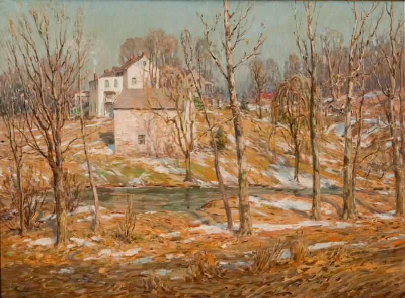 Charles Morris Young Melting Snow