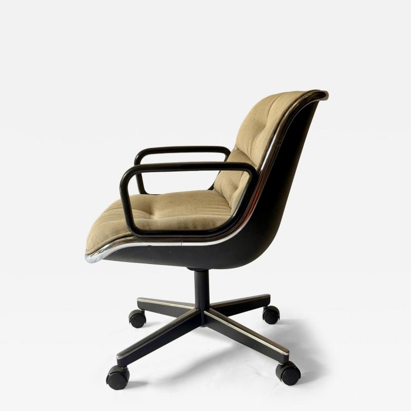 Charles Pollock Charles Pollack Executive Office Chair for Knoll International 4 Star Base 1965