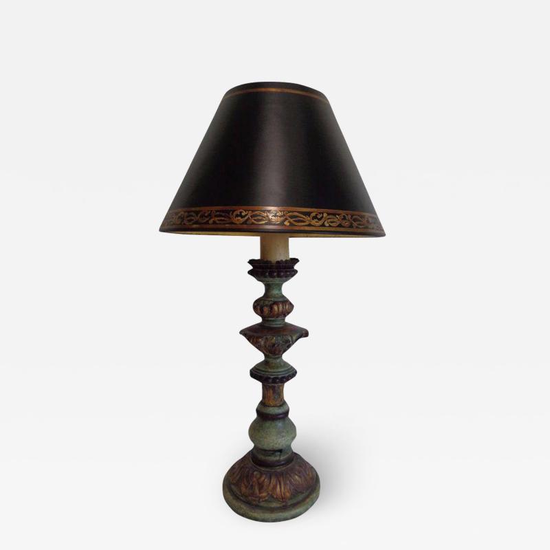 Charles Pollock Huge Charles Pollock French 18th C Style Designer Table Lamp