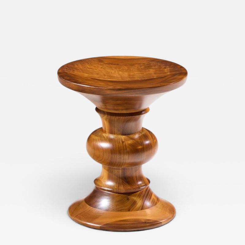 Charles Ray Eames Charles Ray Eames for Herman Miller Mid Century Walnut Time Life Stool