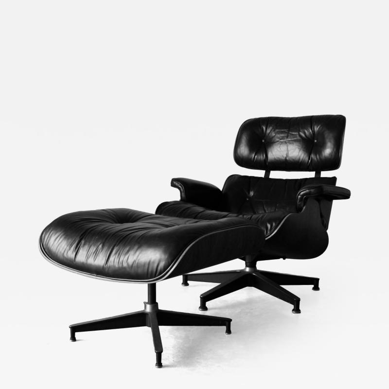 Charles Ray Eames Eames Leather Lounge Chair by Charles Ray Eames for Herman Miller