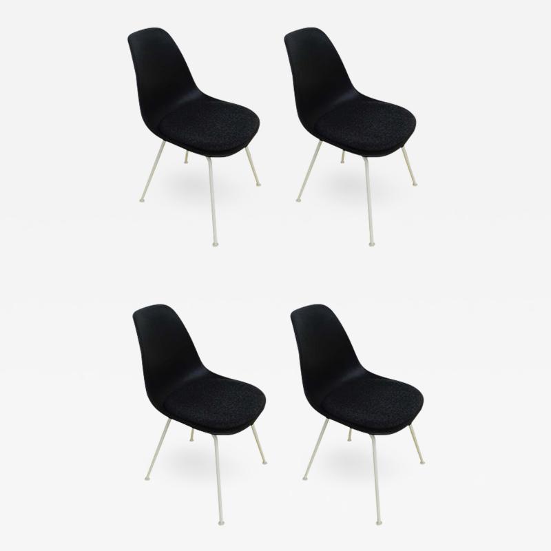 Charles Ray Eames Set of 4 Signed Eames Herman Miller Shell Chairs