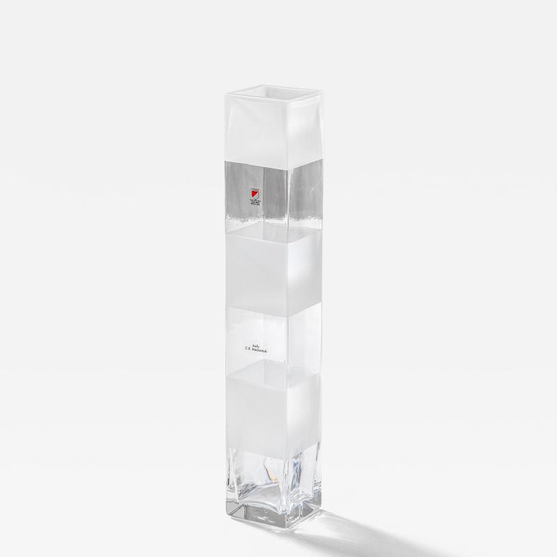Charles Rennie Mackintosh Charles Rennie Mackintosh Vase by Colle Cristalleria Glass 1984