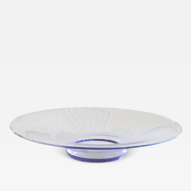 Charles Schneider Charles Schneider Art Deco Centerpiece in Glass
