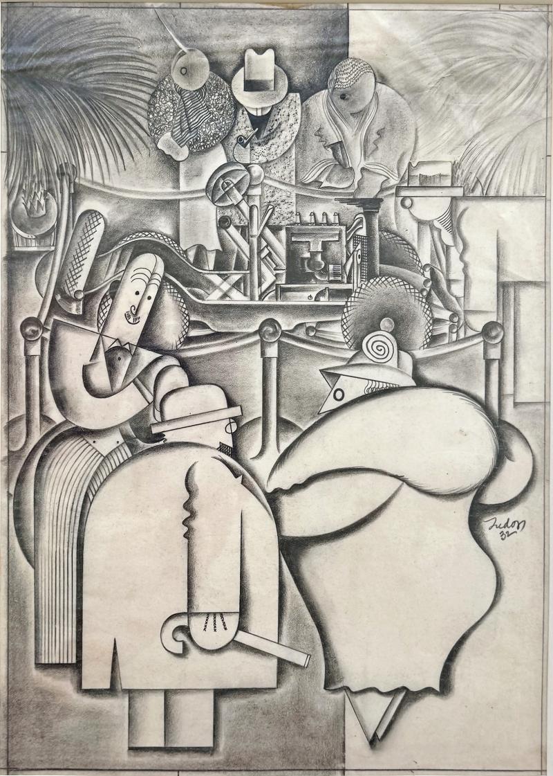 Charles Tudor Art Deco Automobile Exhibition