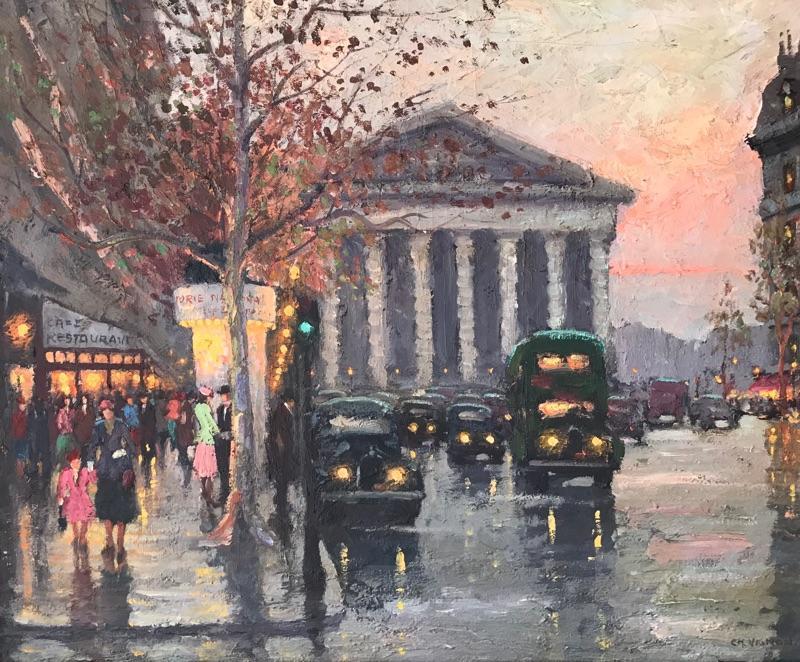 Charles Vignon La Madeleine Paris 