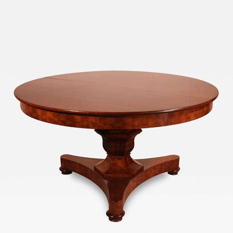 Charles X Mahogany Dining Room Table Early 19th Century