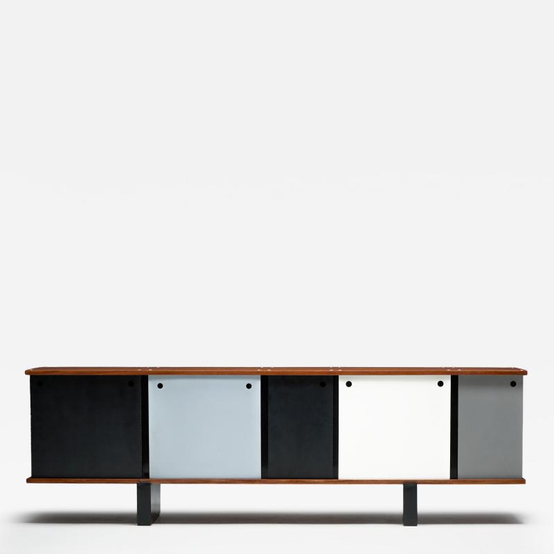 Charlotte Perriand Bloc Sideboard by Charlotte Perriand for Cit Cansado France 1950s