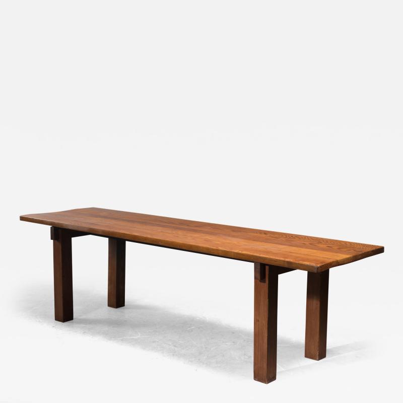 Charlotte Perriand Charlotte Perriand Brazil table in larch wood France 1968