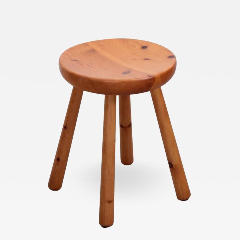 Charlotte Perriand Charlotte Perriand Les Arcs Stool in Pine circa 1965