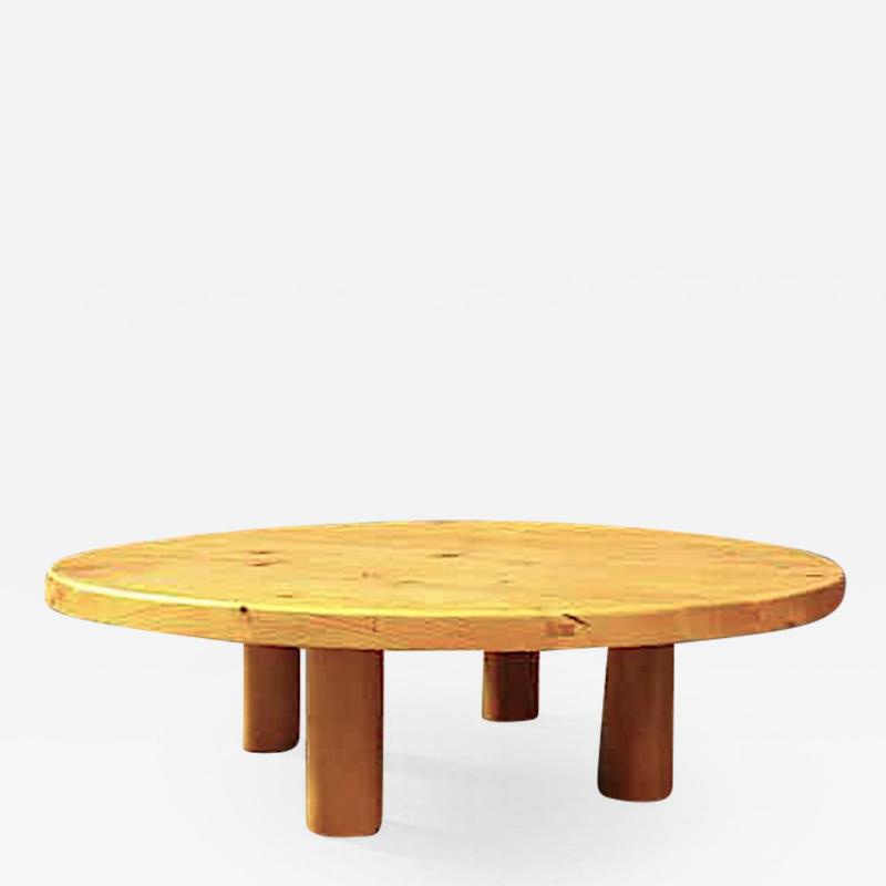 Charlotte Perriand Charlotte Perriand for Les Arcs stunning big pine coffee table