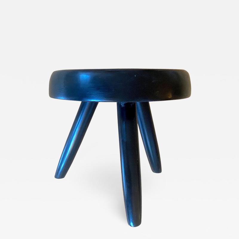 Charlotte Perriand Charlotte Perriand rarest black tripod model berger stool