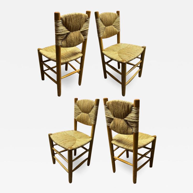 Charlotte Perriand Charlotte Perriand set of 4 model Bauche chairs