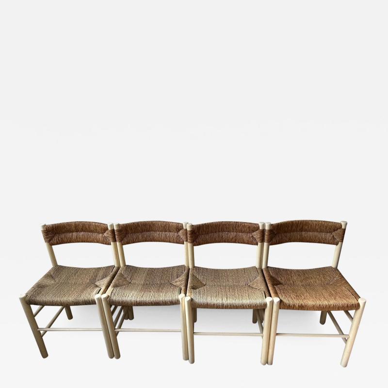 Charlotte Perriand Four Dordogne chairs by Charlotte Perriand Robert Sentou France 1950s