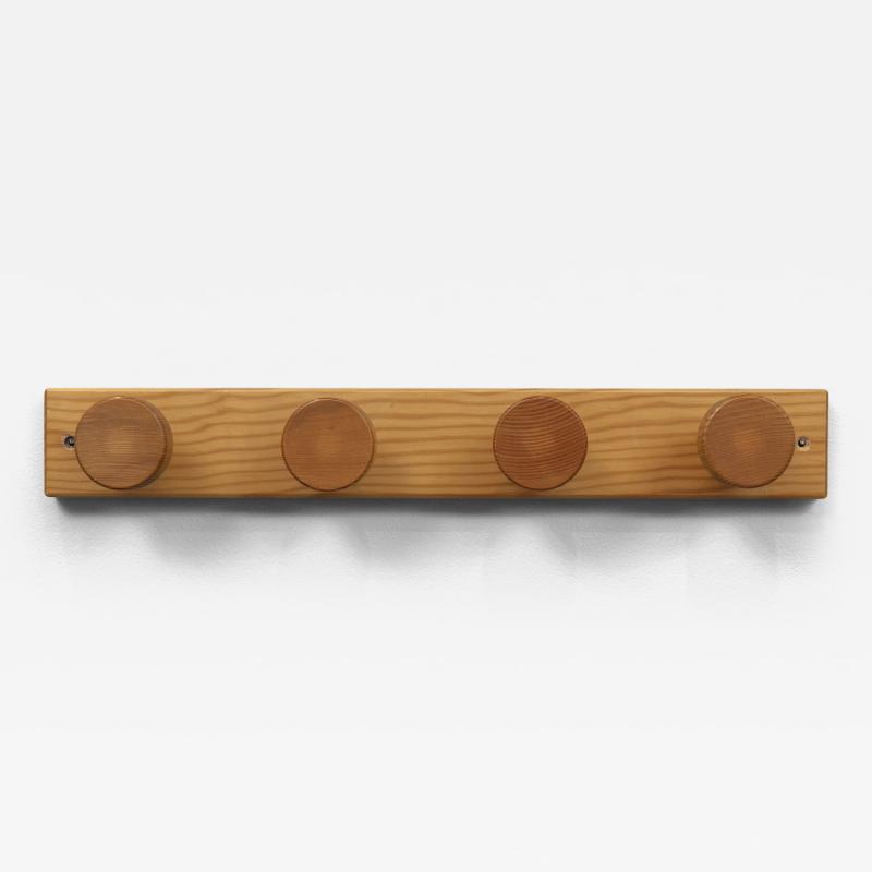 Charlotte Perriand Mid Century Pine Coat Rack France