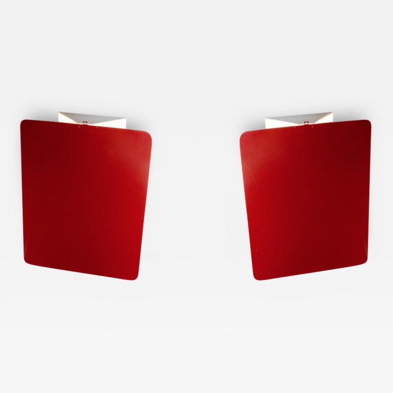 Charlotte Perriand Pair of CP1 Wall Sconces by Charlotte Perriand