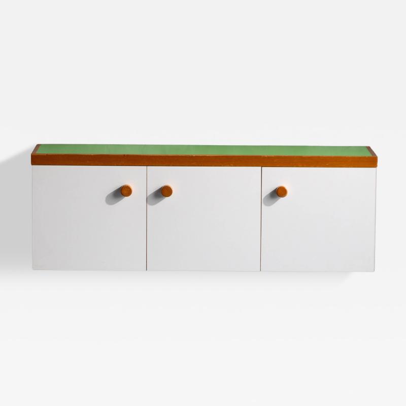 Charlotte Perriand Wall Mounted Cabinet by Charlotte Perriand for Les Arcs France 1970s