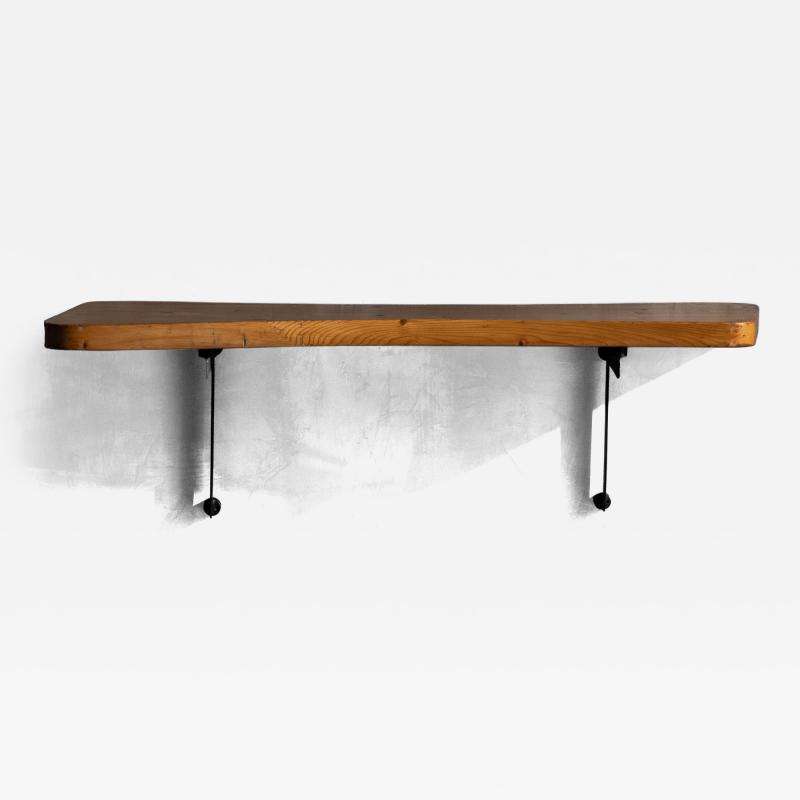 Charlotte Perriand Wall Mounted Console Table by Charlotte Perriand France 1950s