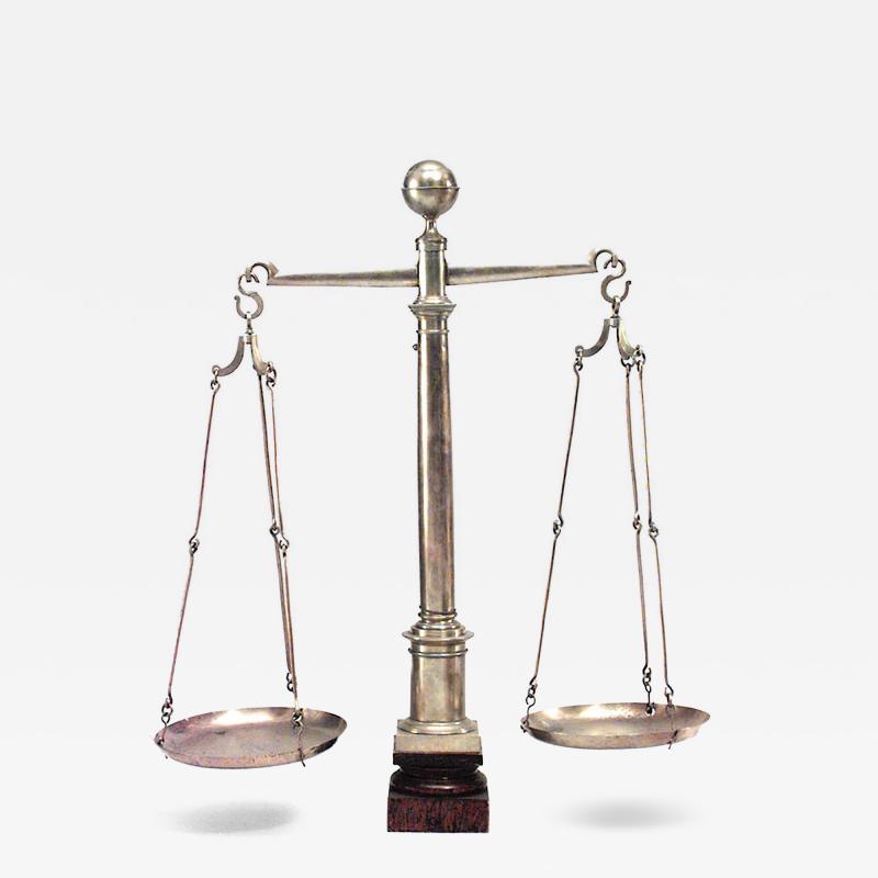 Charpentier French Victorian Brass Scale