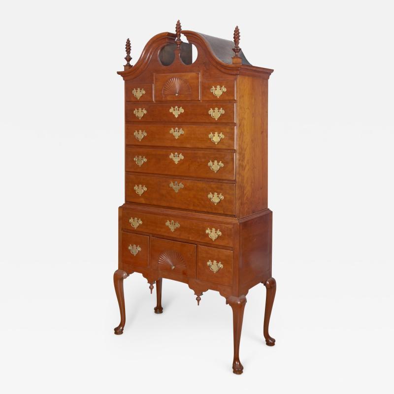 Cherry Bonnet Top Highboy