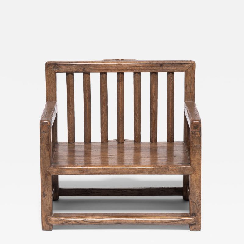 Childs Comb Back Boat Chair with Umbrella Notch
