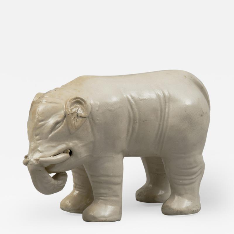 Chinese Blanc de Chine Elephant 17th Century