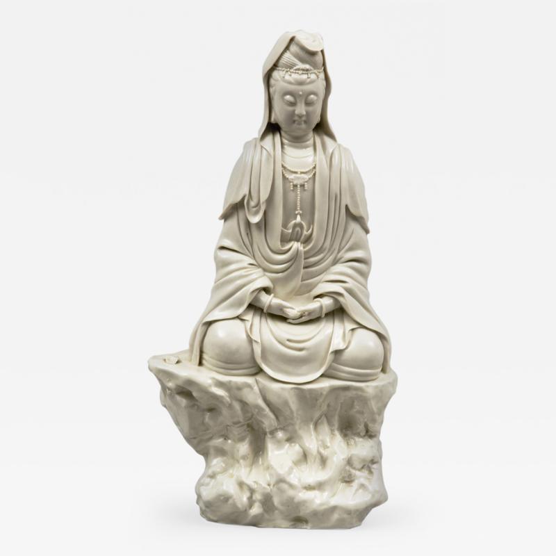 Chinese Blanc de Chine Guanyin Circa 1880