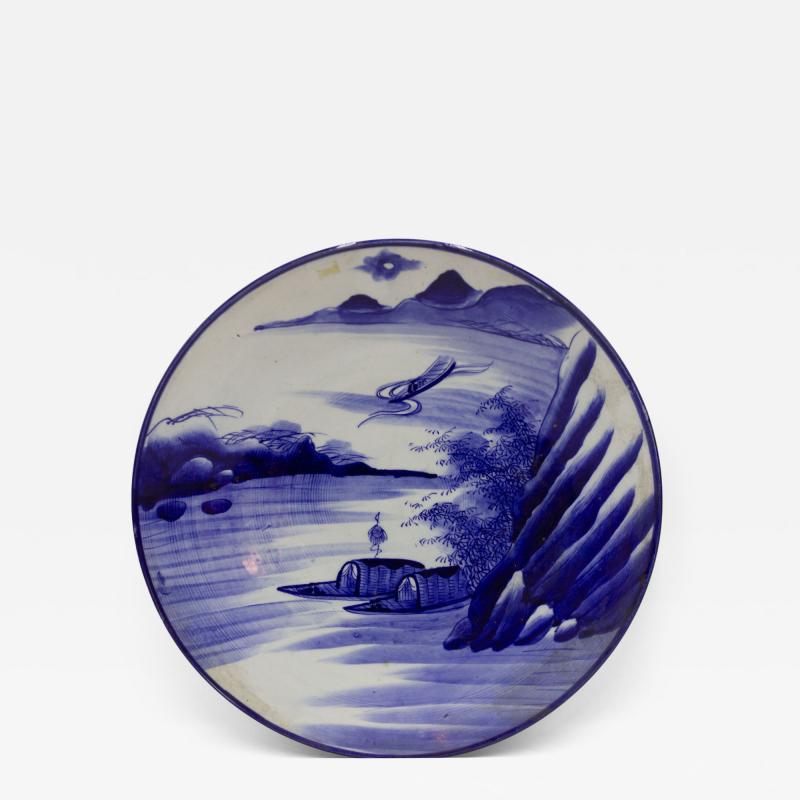 Chinese Blue and White Porcelain Charger