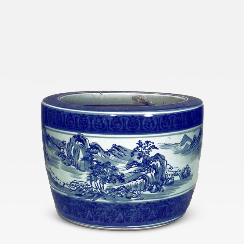 Chinese Blue and White Porcelain Pots