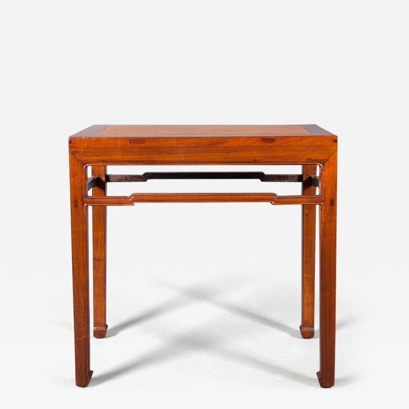 Chinese Elmwood Console