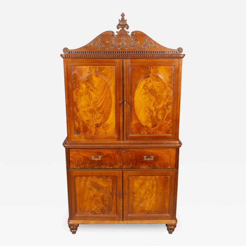 Chinese Export Campaign Camphorwood Cabinet