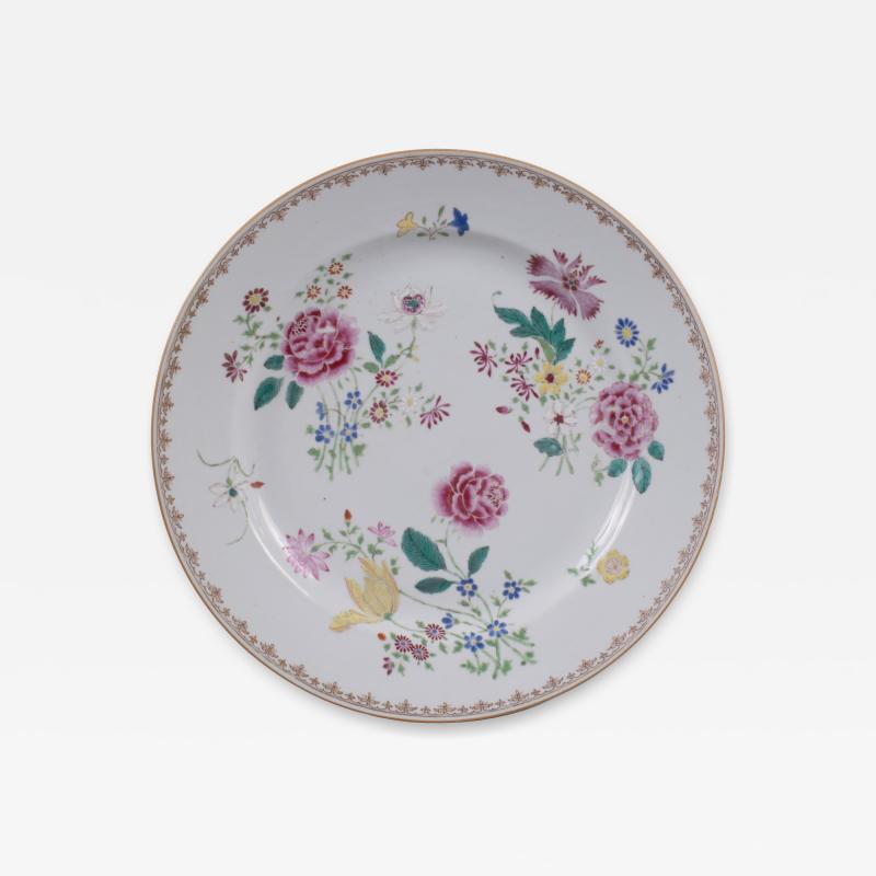 Chinese Export Charger from the Verplanck Service c 1765