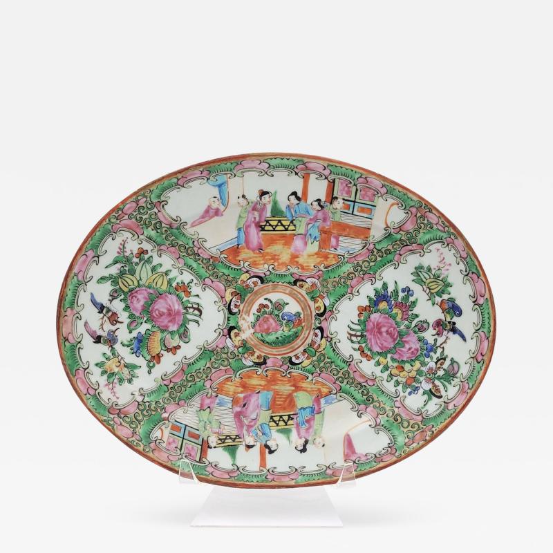 Chinese Export Rose Medallion Platter China circa 1880