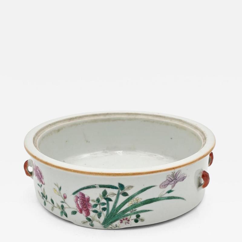 Chinese Famille Rose Porcelain Censer circa 1880