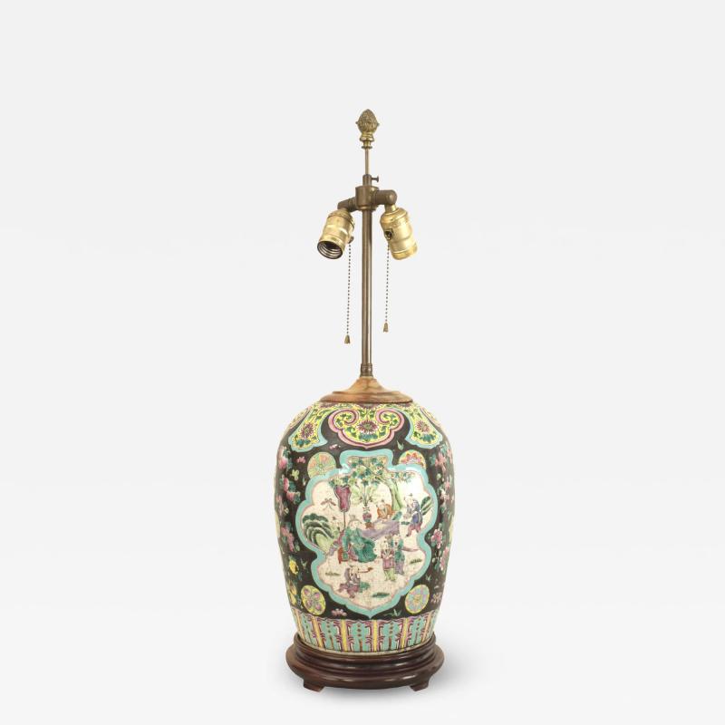 Chinese Ginger Jar Table Lamp 1