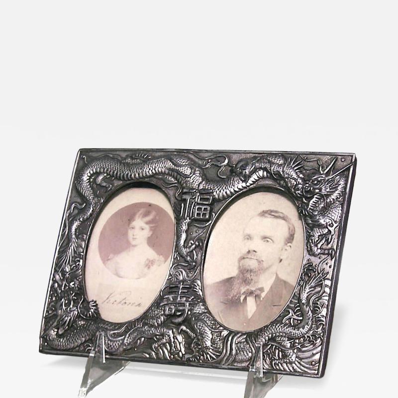 Chinese Pewter Picture Frame