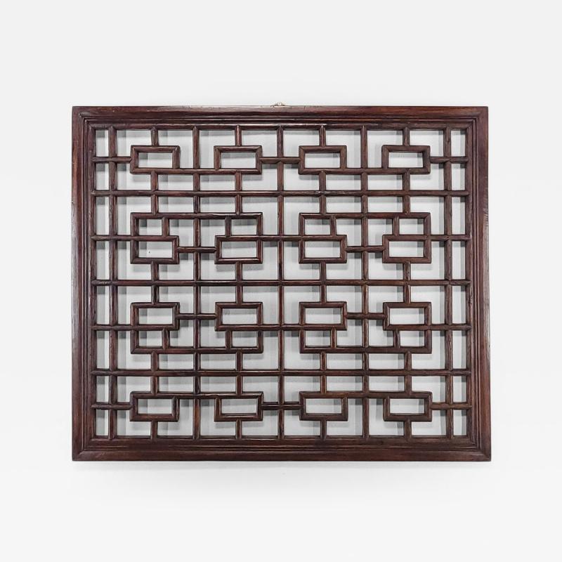 Chinese Window Panel circa 1900