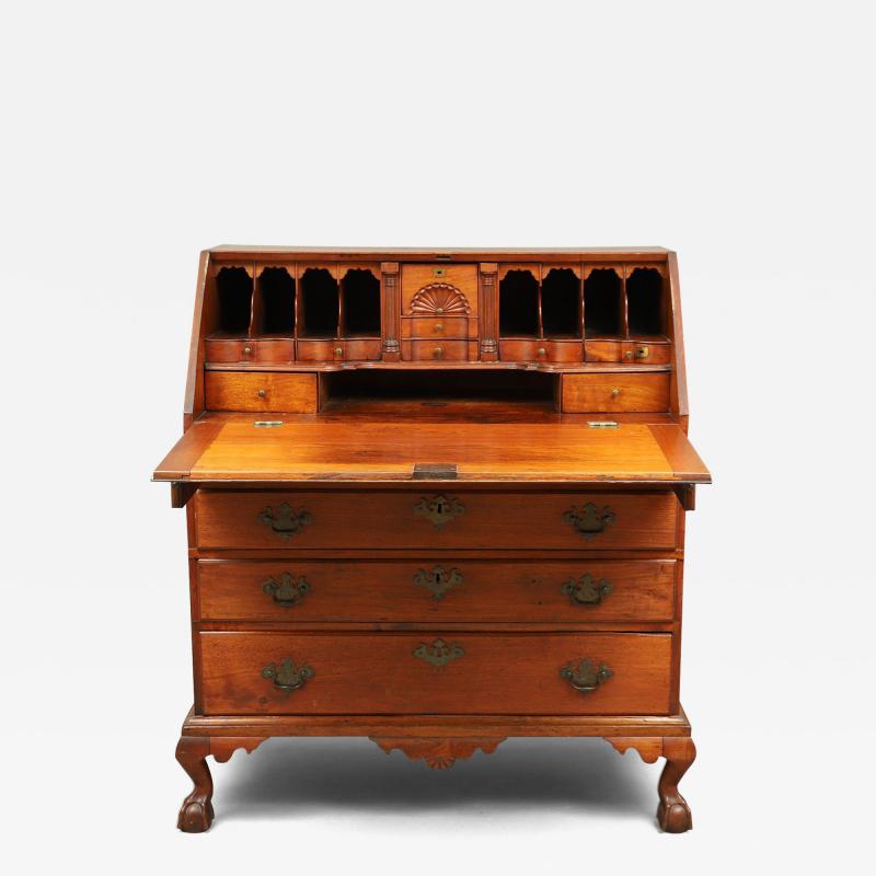 Chippendale Slant Top Desk