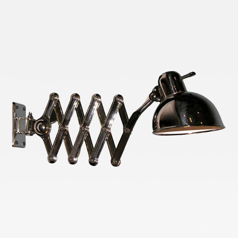 Christian Dell Christian Dell Wall Mounted Scissors Lamp