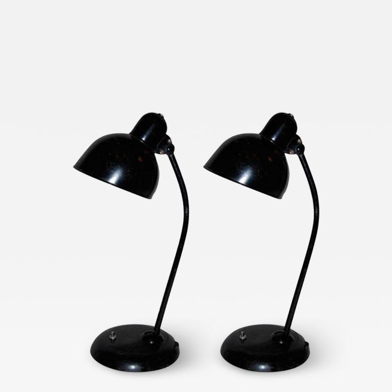 Christian Dell Pair of Lamps