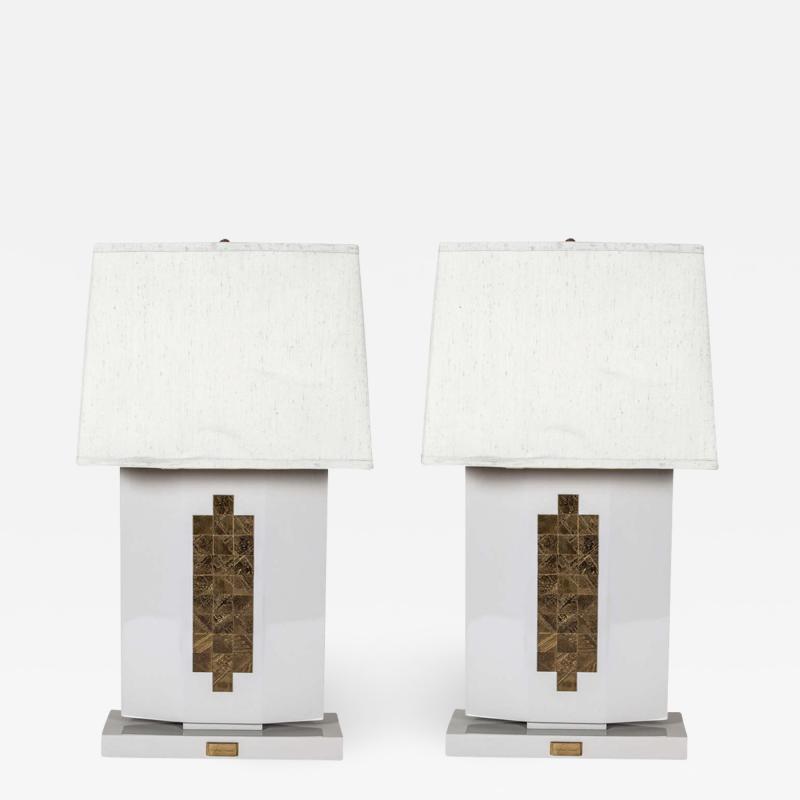 Christian Krekels Pair of table lamps by Christian Krekels