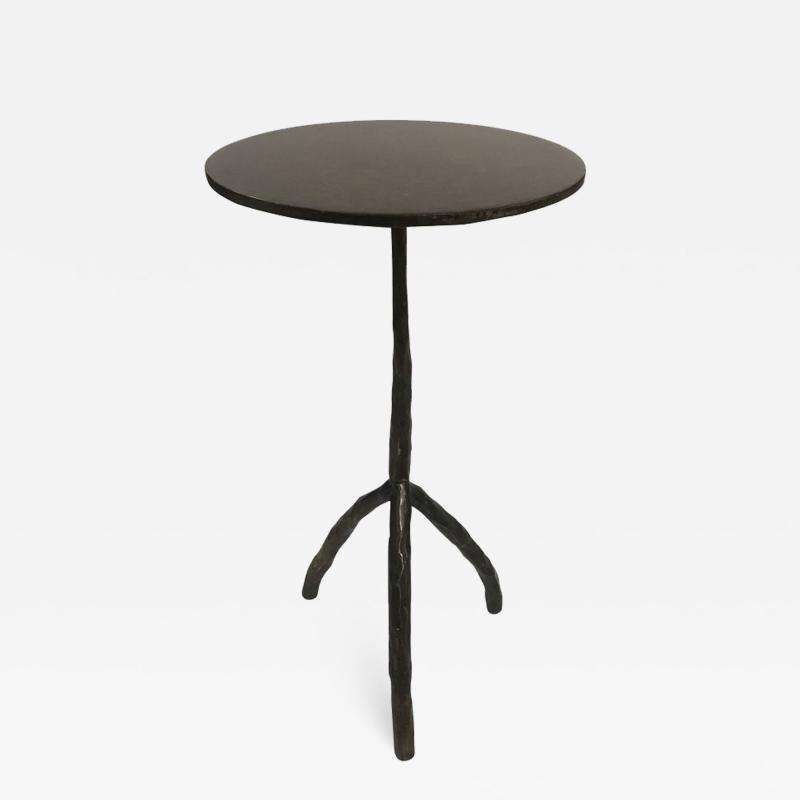 Christian Liaigre Patinated bronze sculptural cocktail table in the Liaigre style