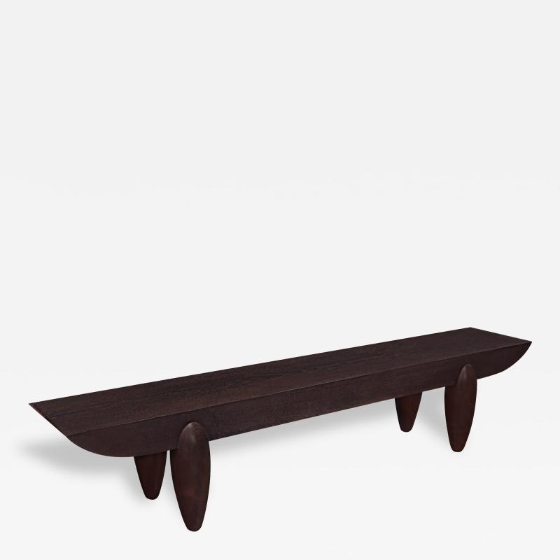 Christian Liaigre Pirogue Bench by Christian Liaigre